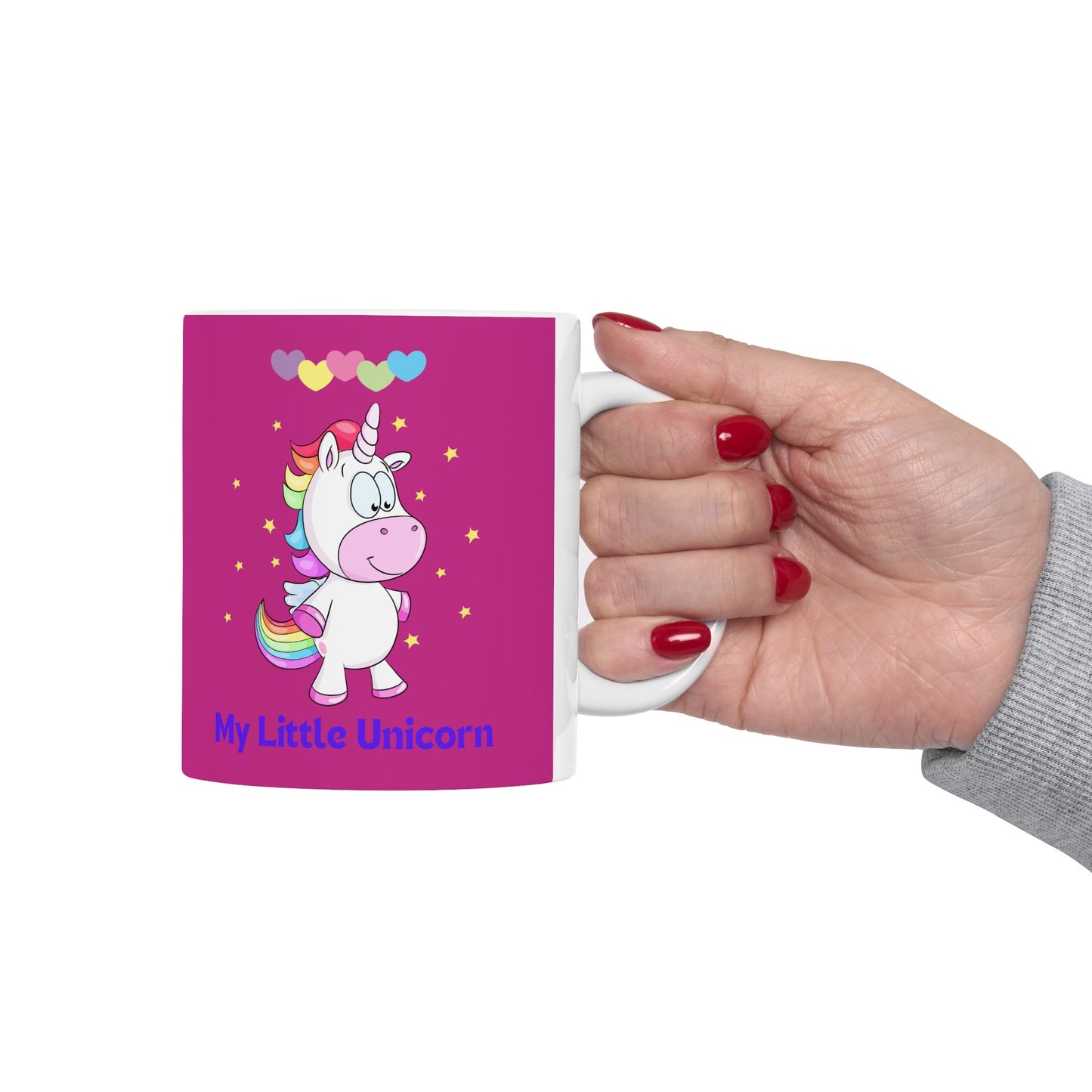 My Little Unicorn Love Mug 11 Ounces Pink