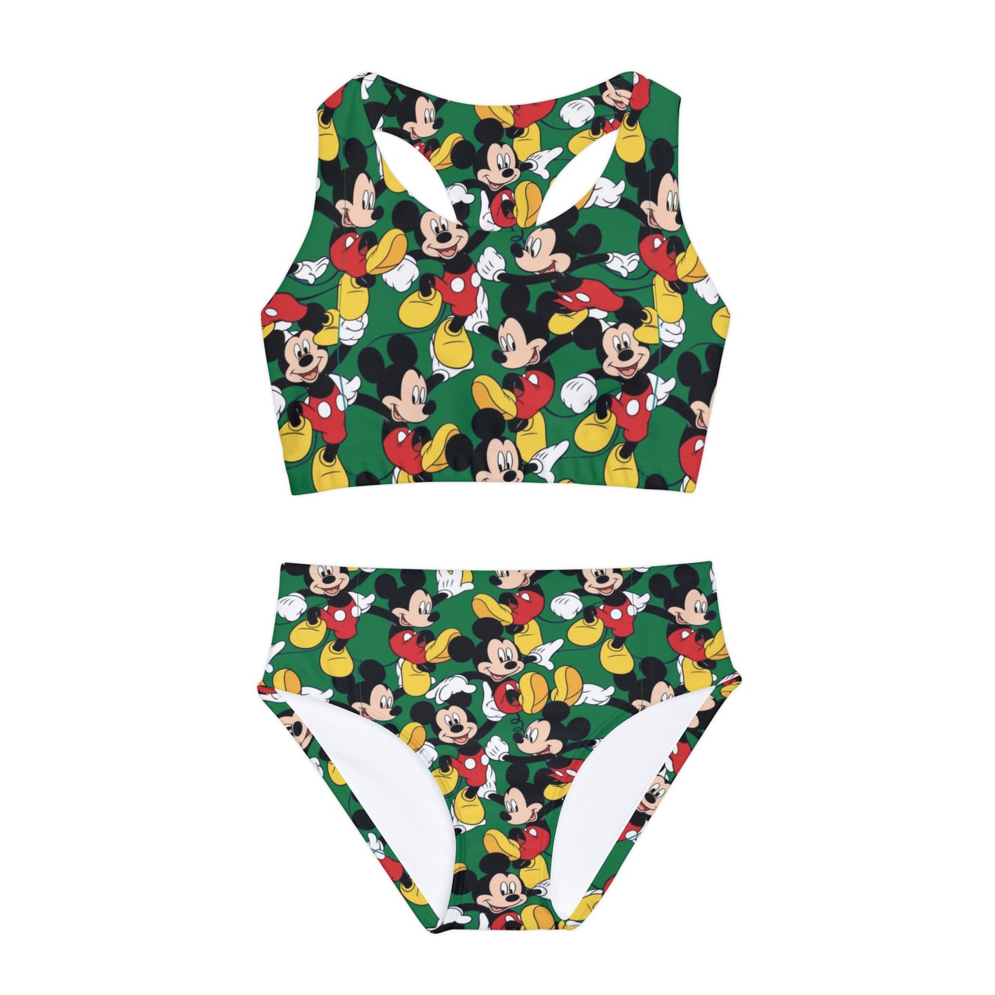 Girls Two Piece Swimsuit (AOP)