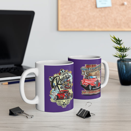 RoadSters Mug 11 Ounces Purple