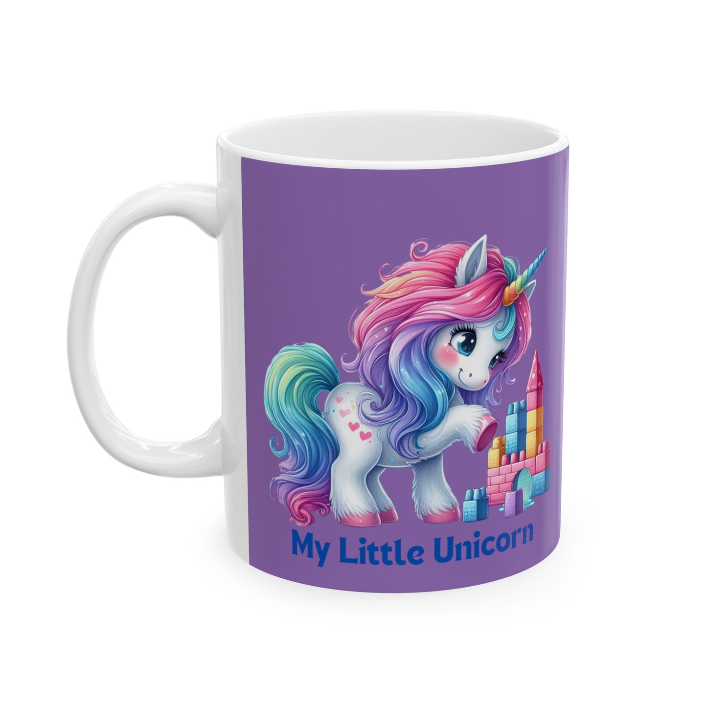 My Little Unicorn Princess Mug 11 Ounces Light Purple