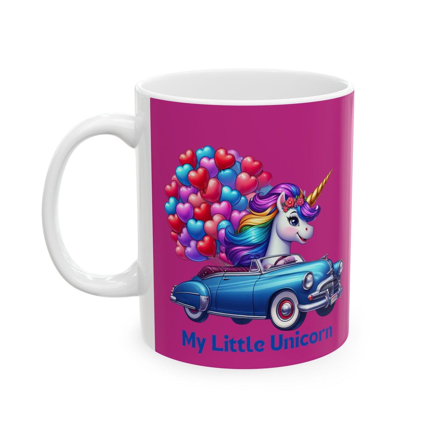 My Little Unicorn Horse Mug 11 Ounces Pink