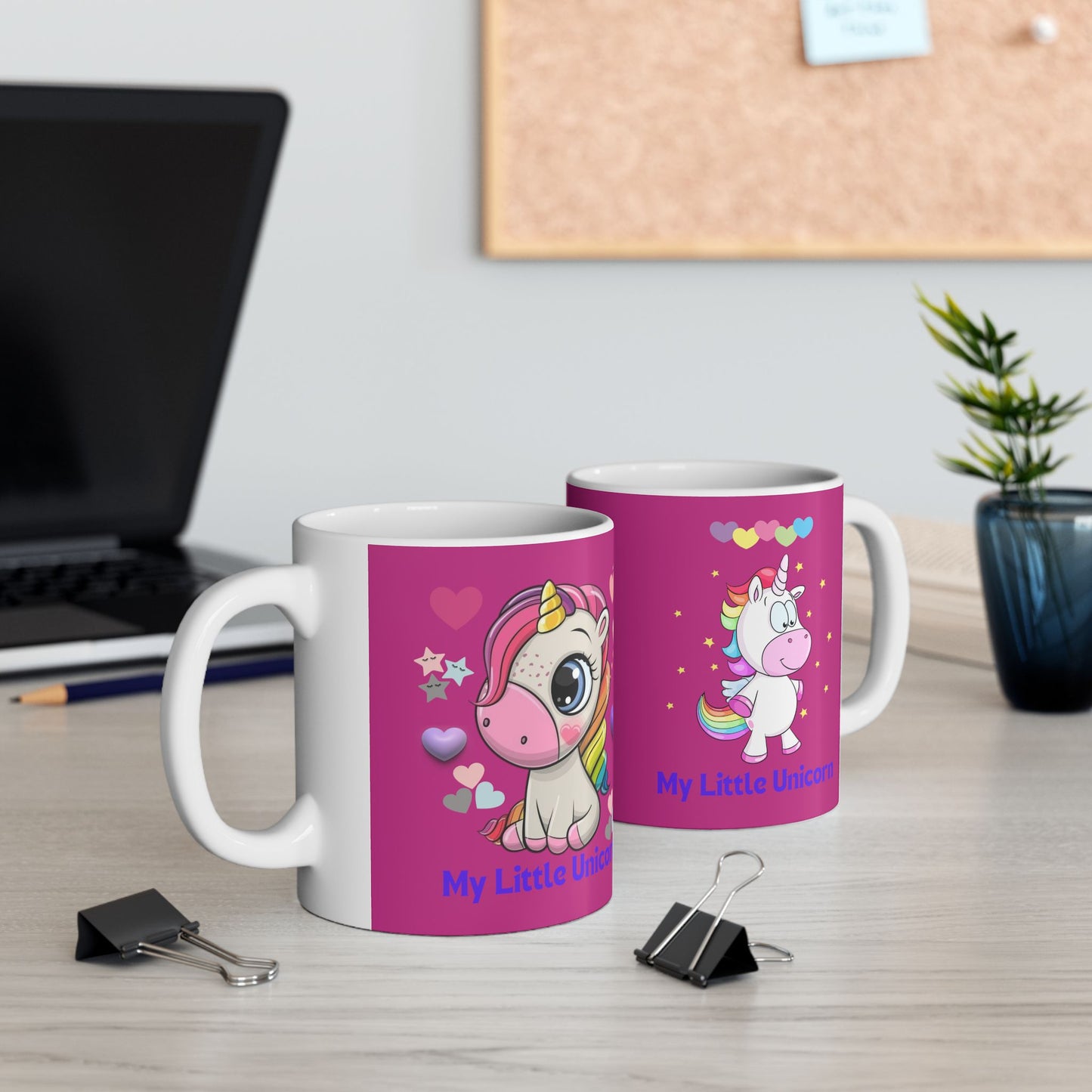 My Little Unicorn Love Mug 11 Ounces Pink