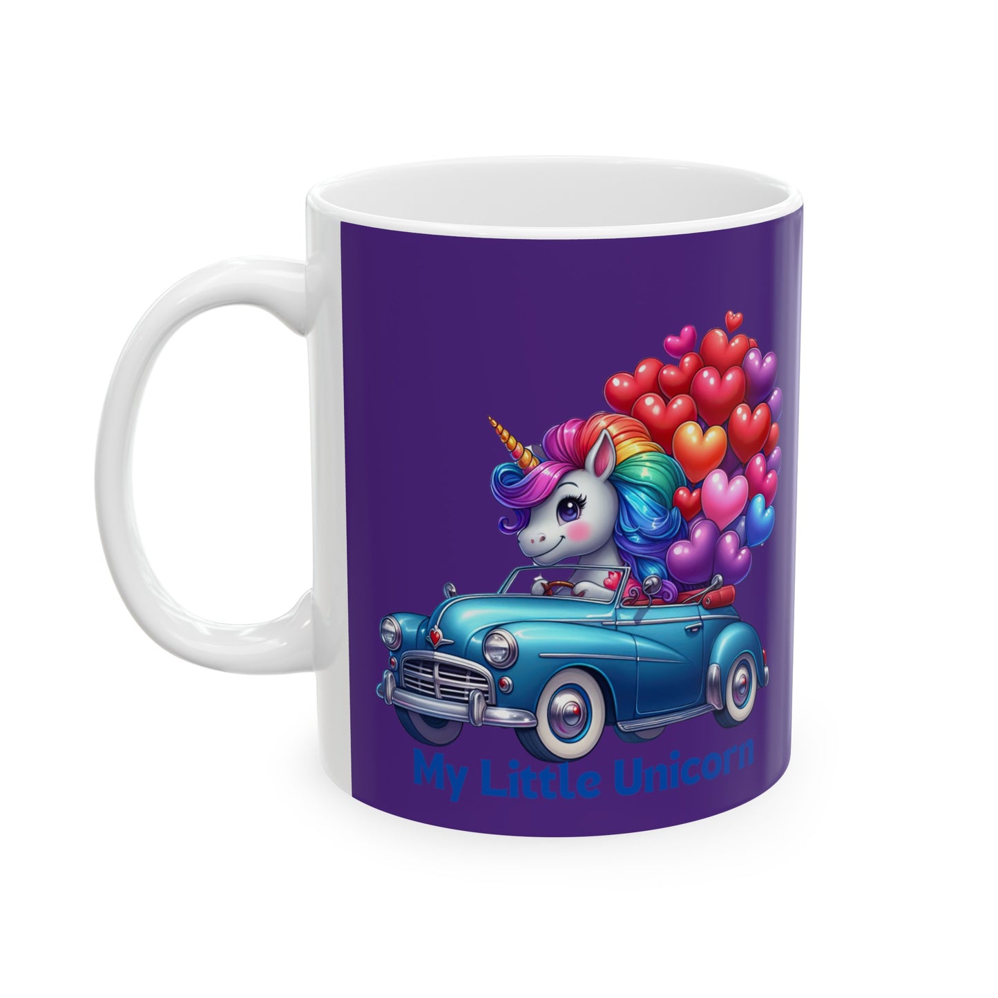 My Little Unicorn Driver Mug 11 Ounces Purple