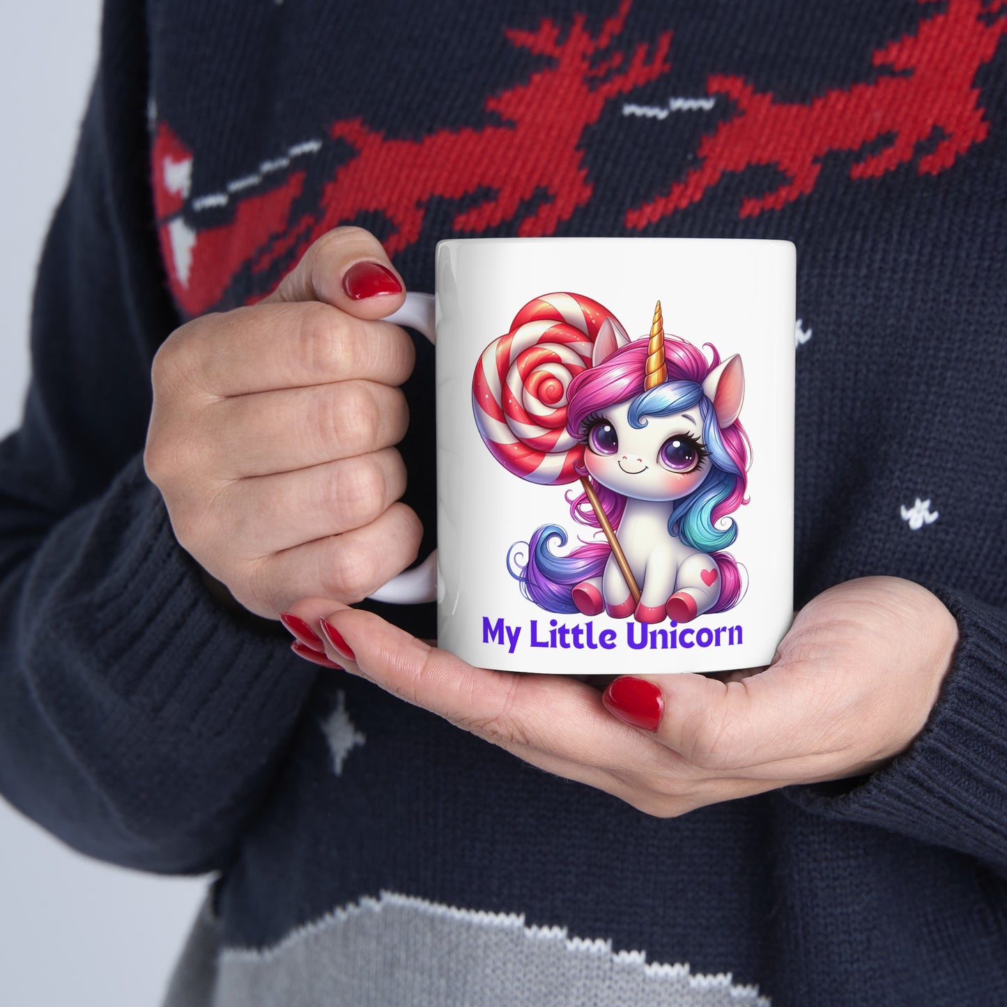 My Little Unicorn Sweet Mug 11 Ounces White