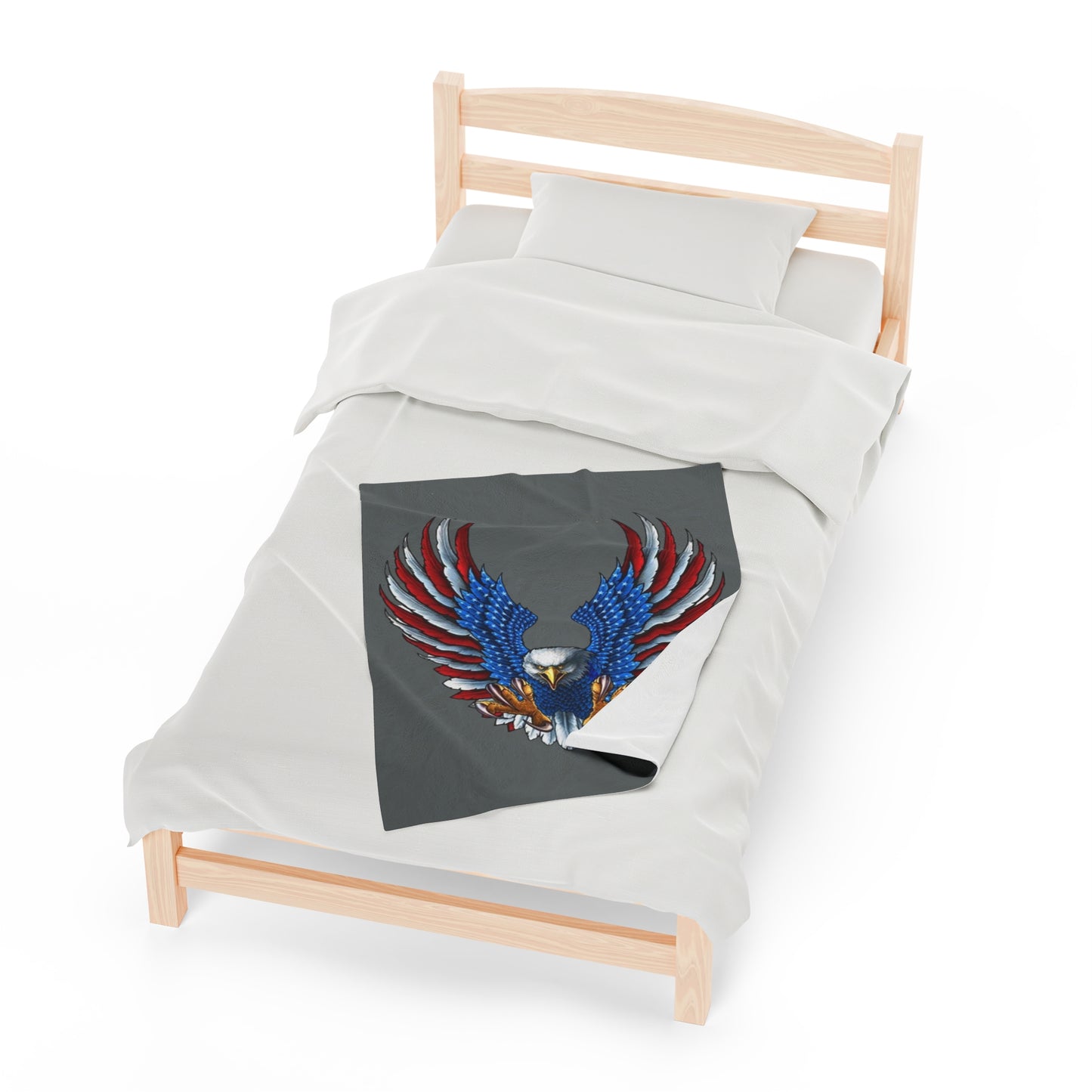 Eagle Usa Blankets Dark Grey