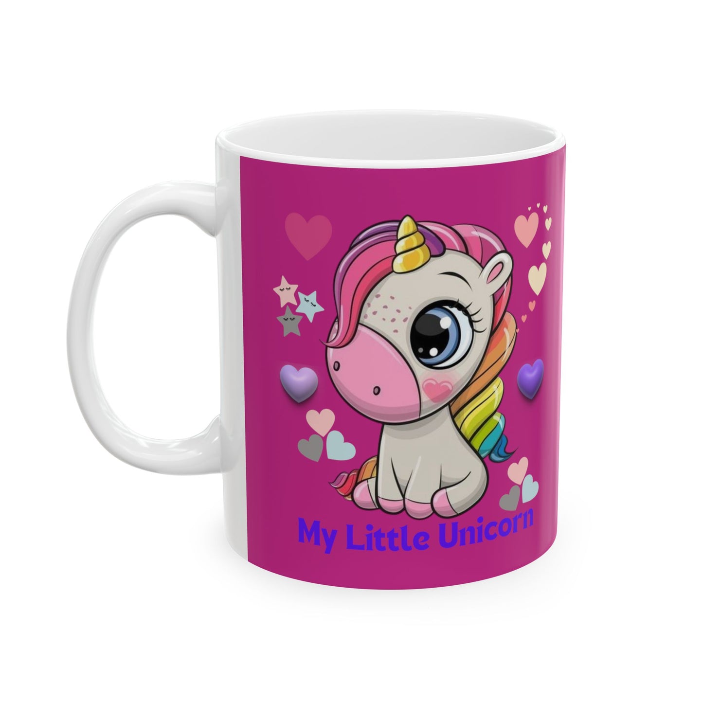 My Little Unicorn Love Mug 11 Ounces Pink