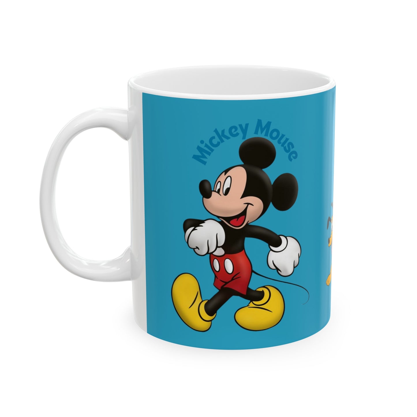 Mickey Mouse And Friends Mug 11 Ounces Turquoise