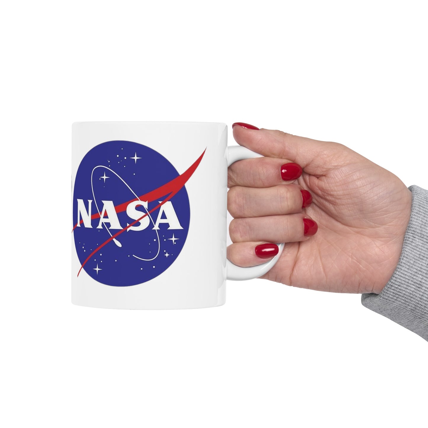 Nasa Alien Mug 11 Ounces White