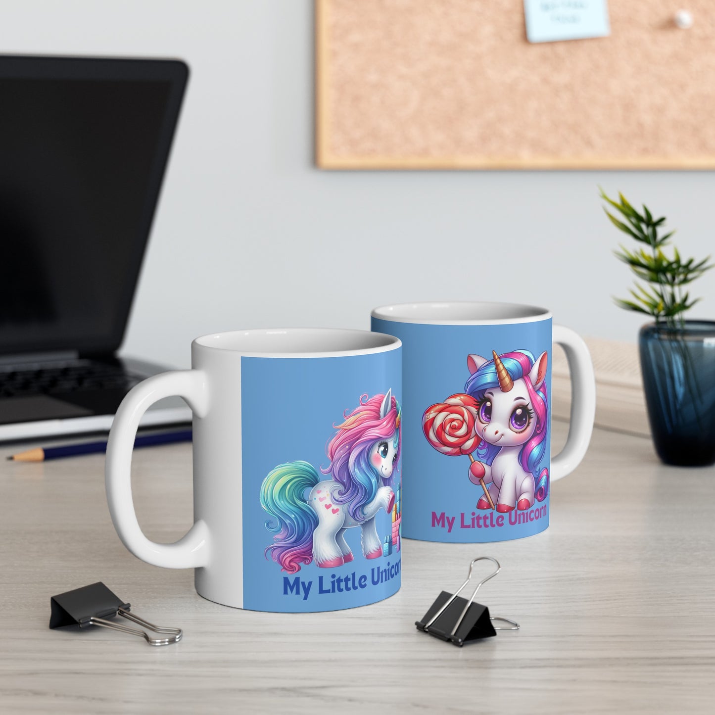 My Little Unicorn Princess Mug 11 Ounces Light Blue