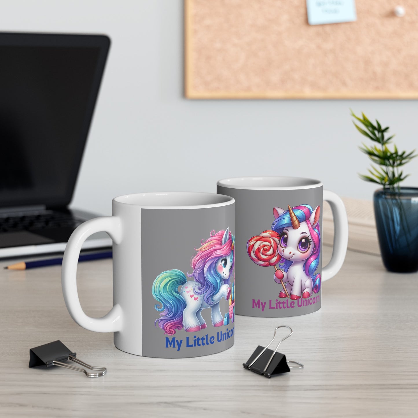 My Little Unicorn Princess Mug 11 Ounces Grey