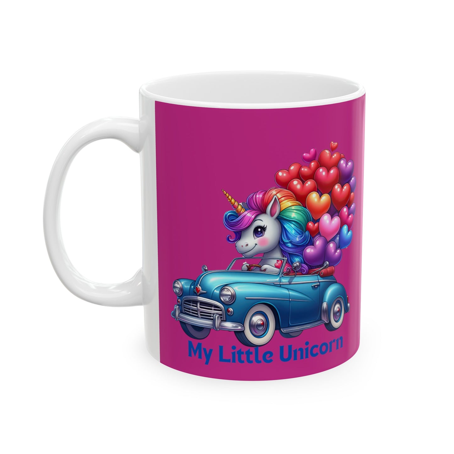 My Little Unicorn Driver Mug 11 Ounces Pink