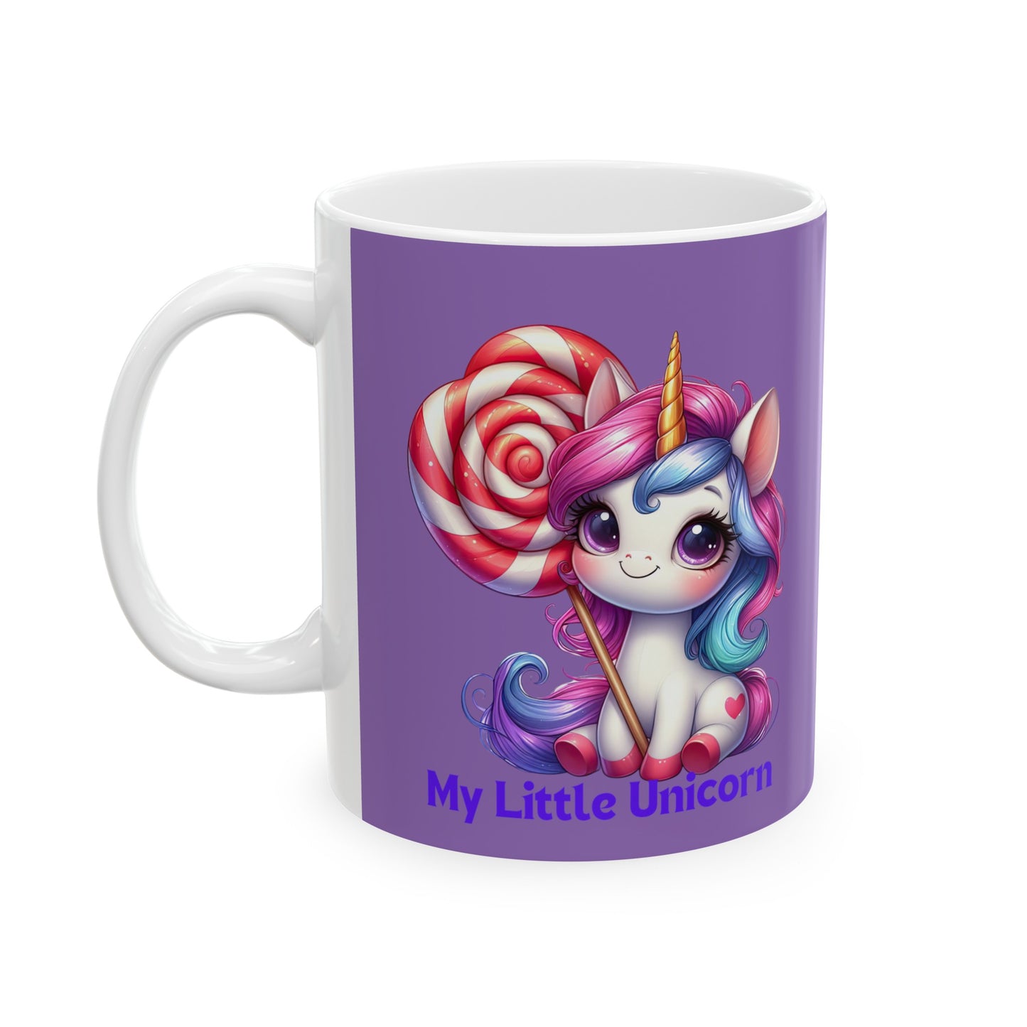 My Little Unicorn Sweet Mug 11 Ounces Light Purple