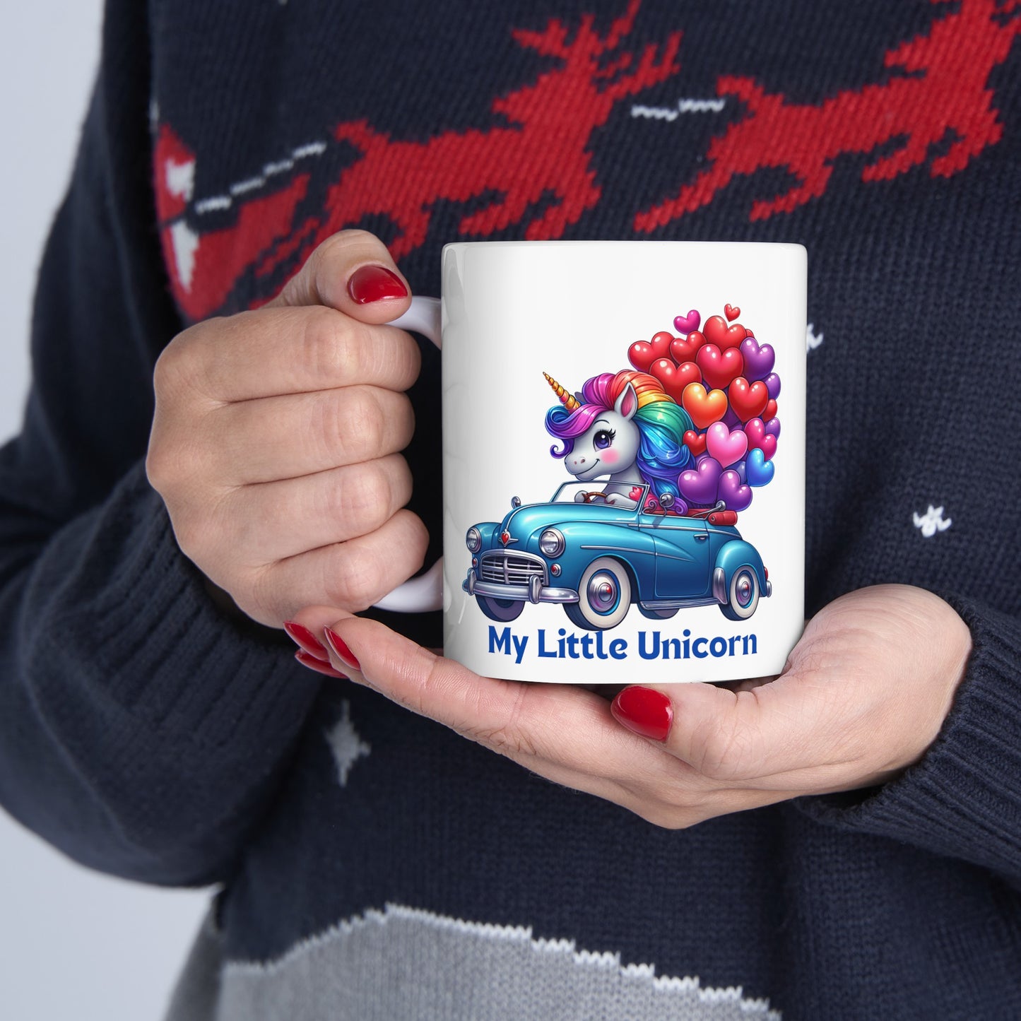 My Little Unicorn Driver Mug 11 Ounces White