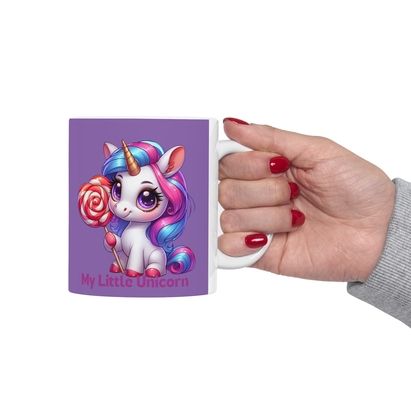 My Little Unicorn Princess Mug 11 Ounces Light Purple