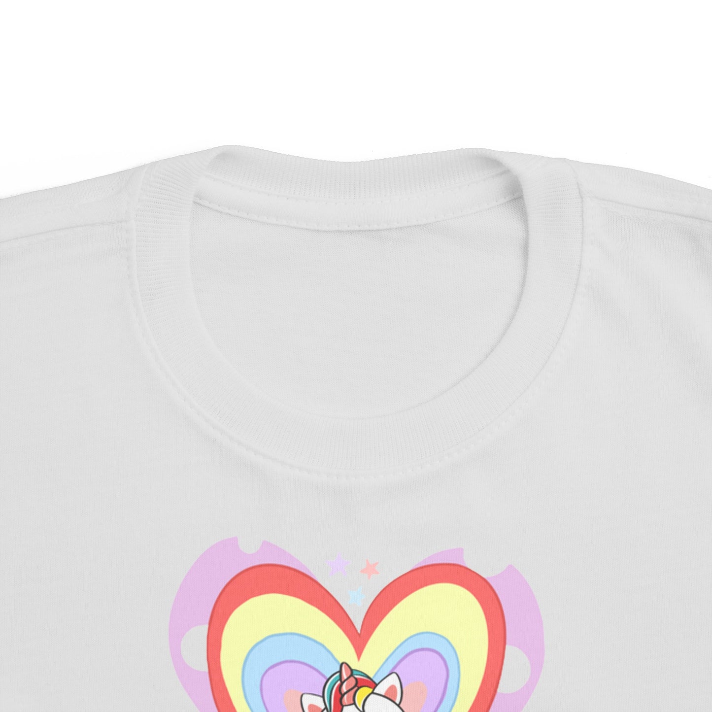 My Little Gold Star Unicorn Toddler's Fine Jersey Tee