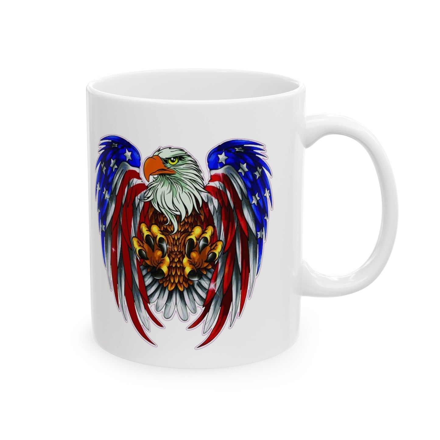 Eagle Make America Great Mug 11 Ounces White