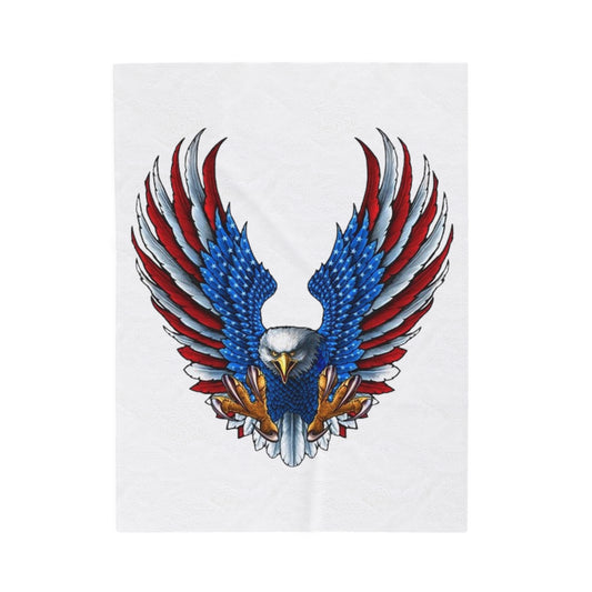 Eagle Usa Blankets White