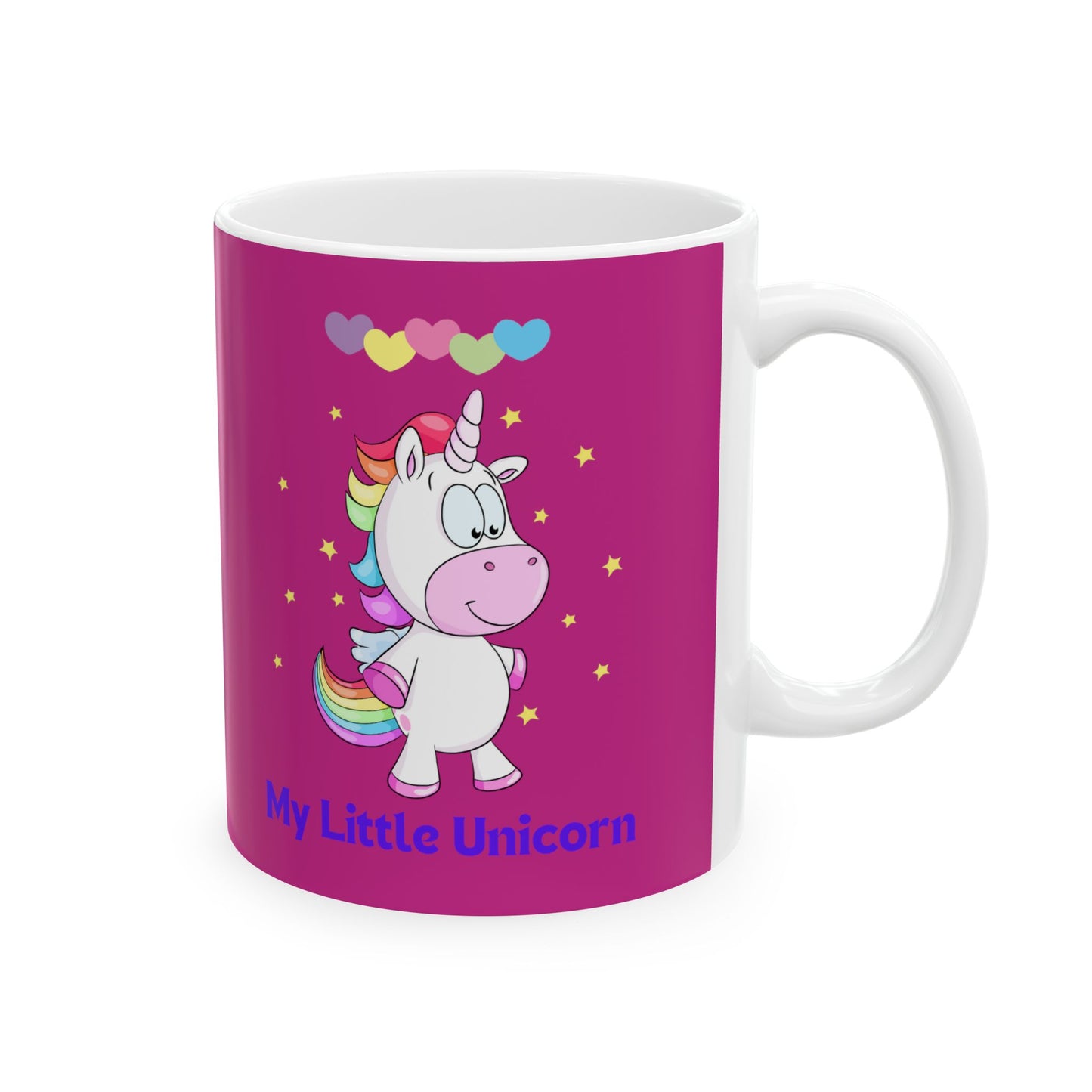 My Little Unicorn Love Mug 11 Ounces Pink