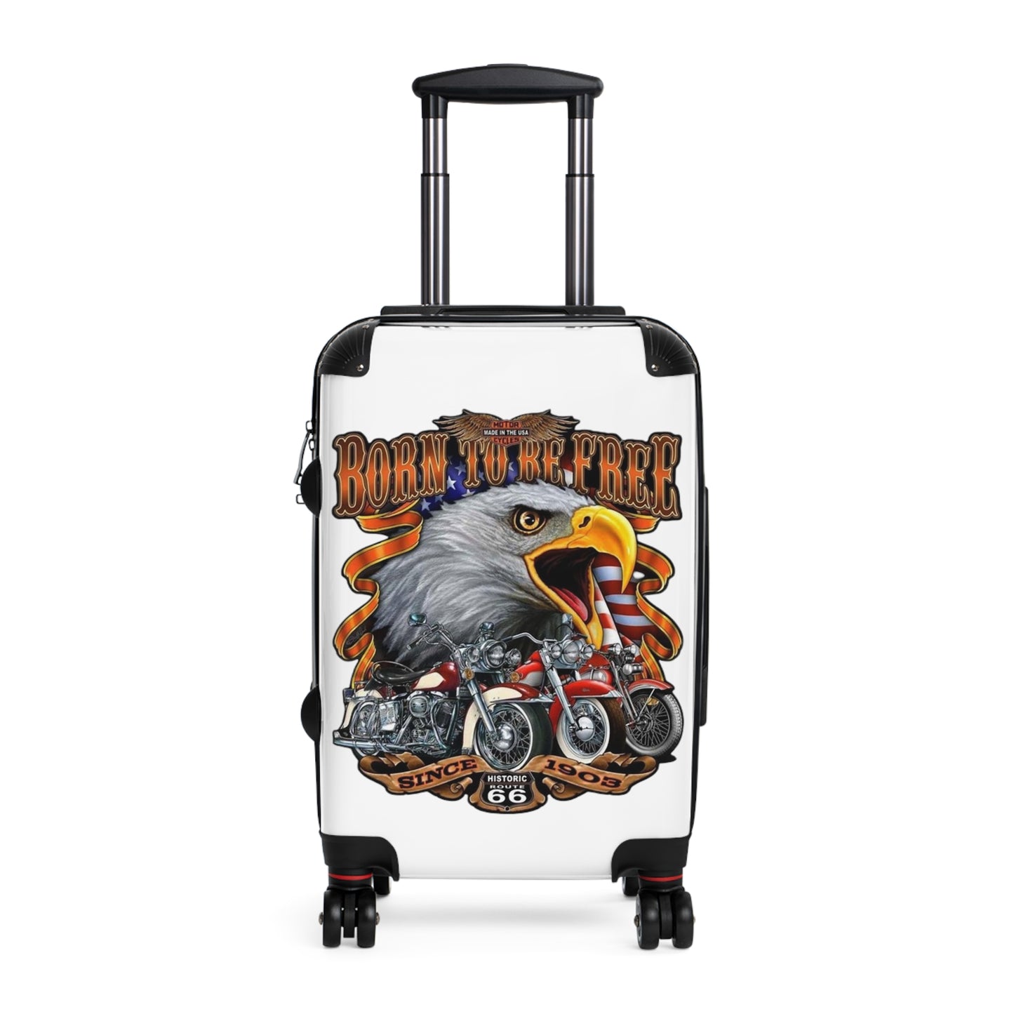 Eagle Suitcase White