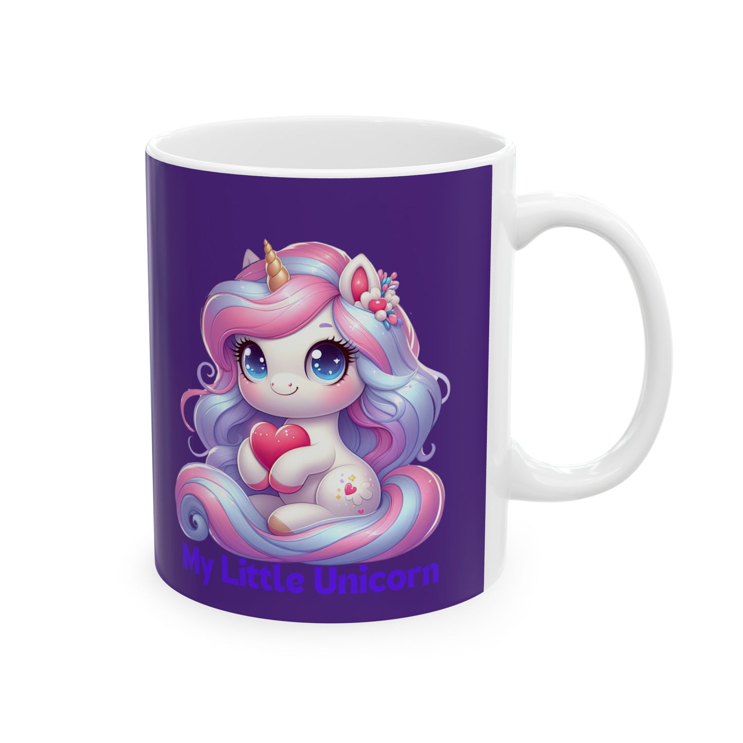 My Little Unicorn Sweet Mug 11 Ounces Purple