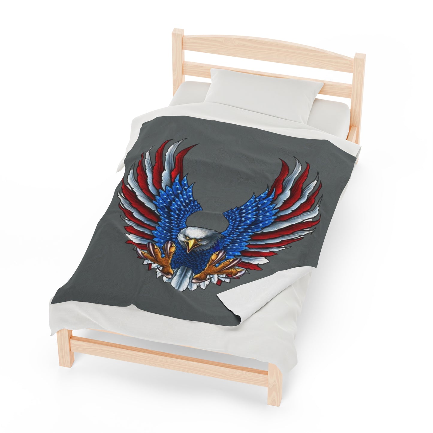 Eagle Usa Blankets Dark Grey