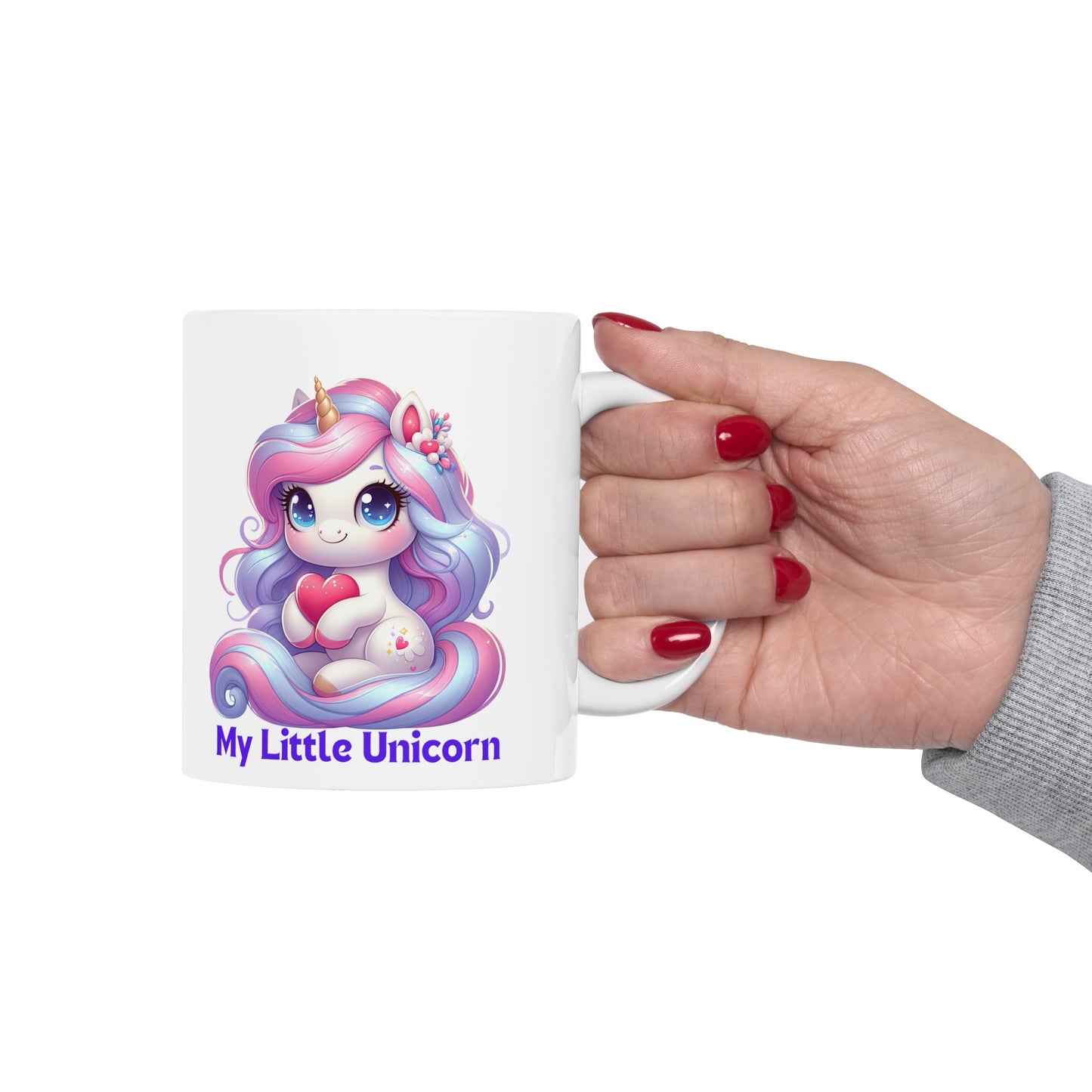 My Little Unicorn Sweet Mug 11 Ounces White