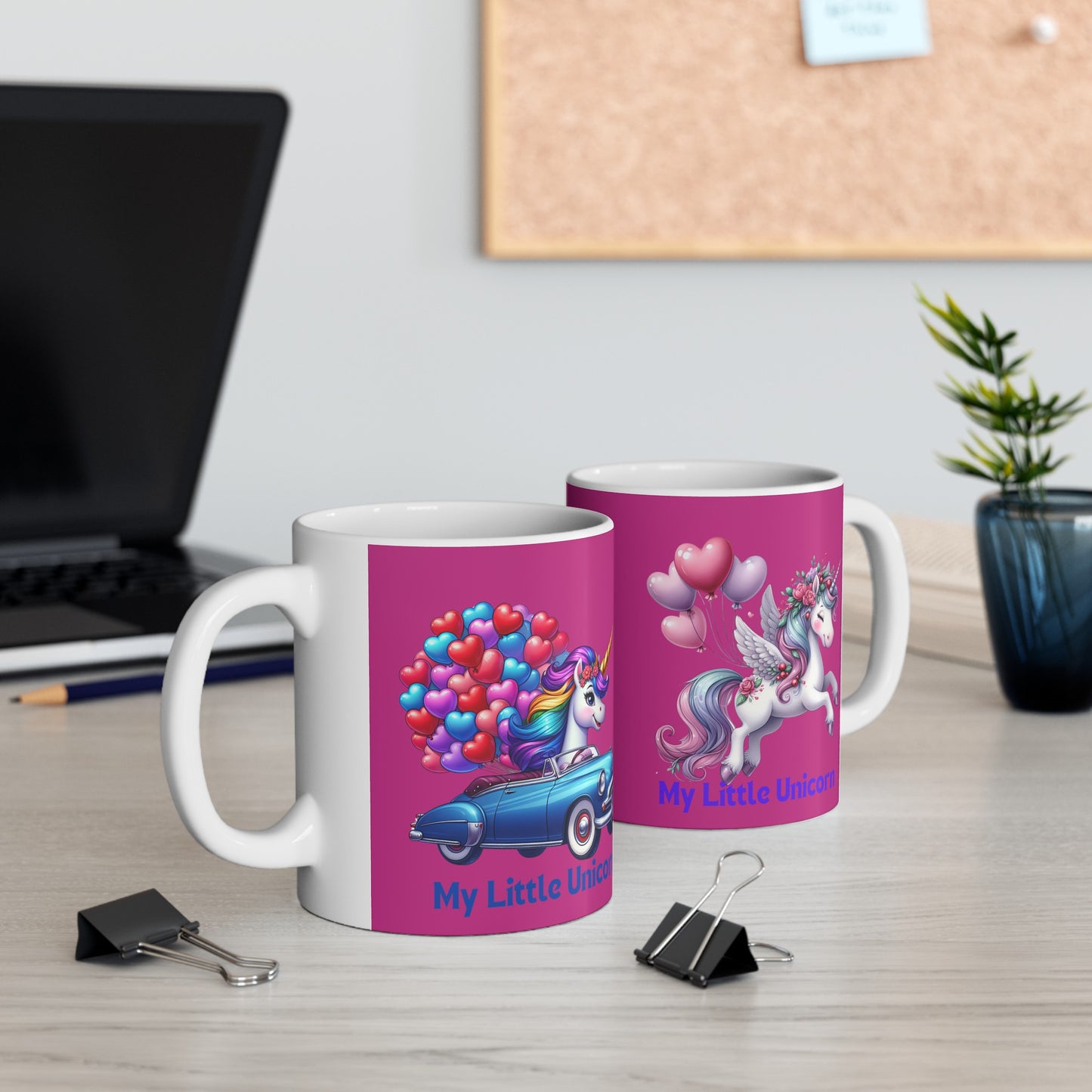 My Little Unicorn Horse Mug 11 Ounces Pink