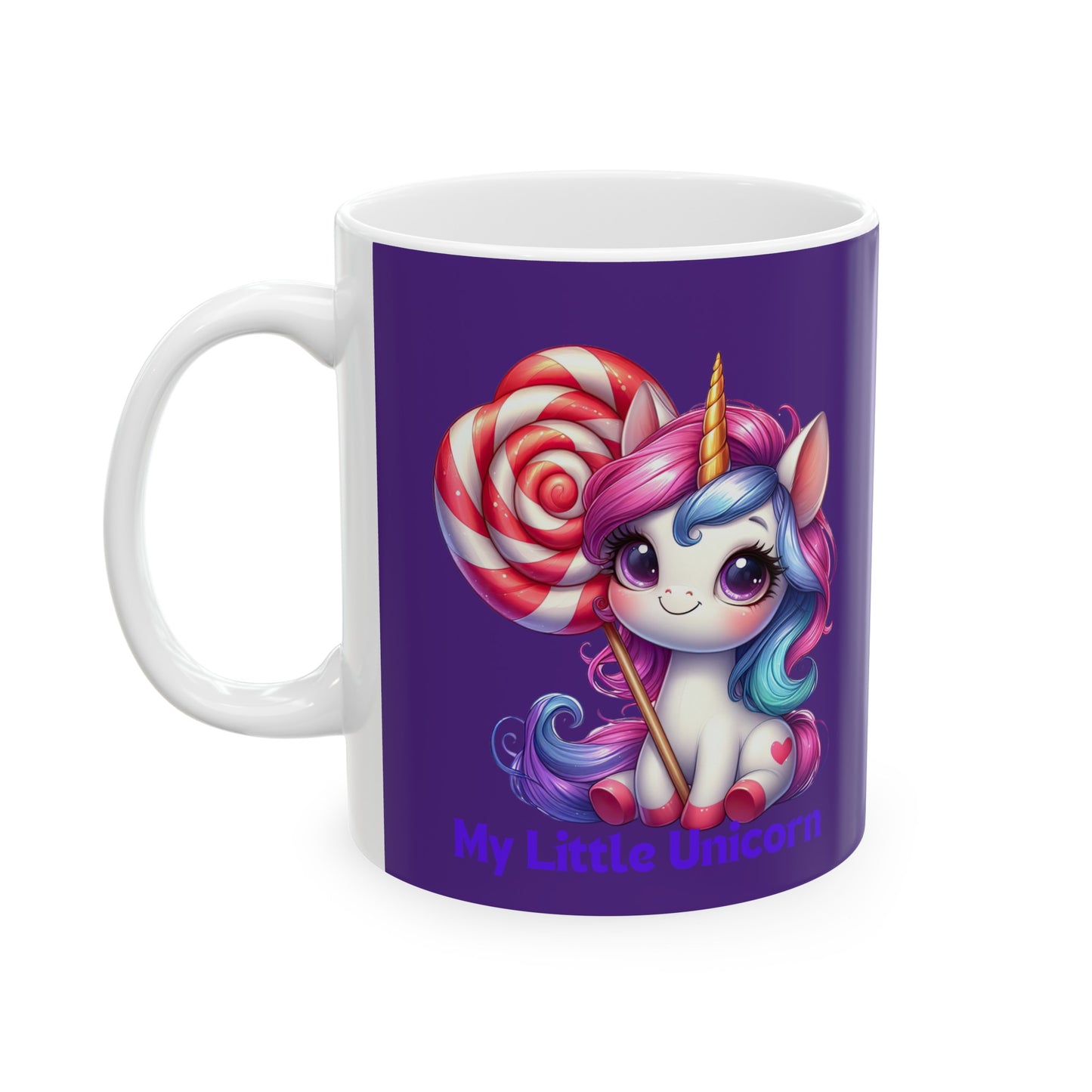 My Little Unicorn Sweet Mug 11 Ounces Purple