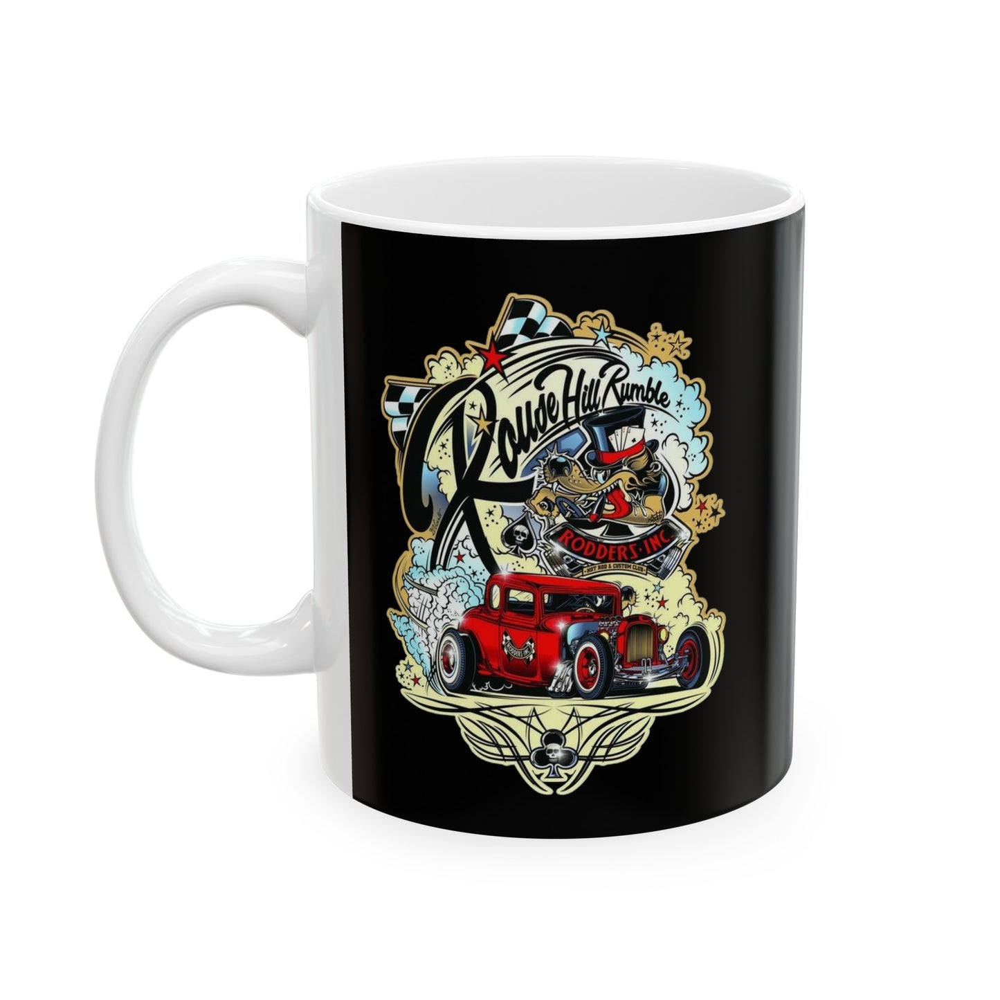 RoadSters Mug 11 Ounces Black