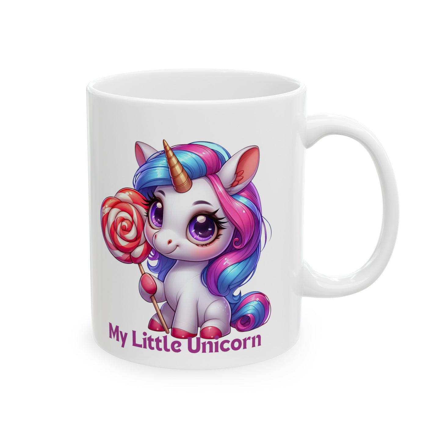 My Little Unicorn Princess Mug 11 Ounces White