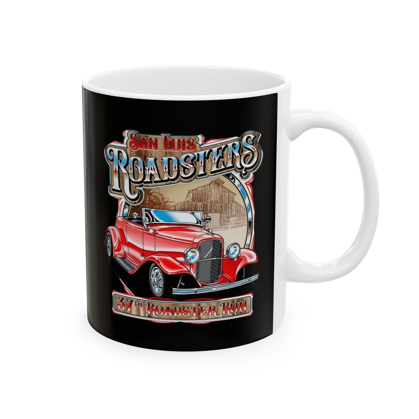 RoadSters Mug 11 Ounces Black