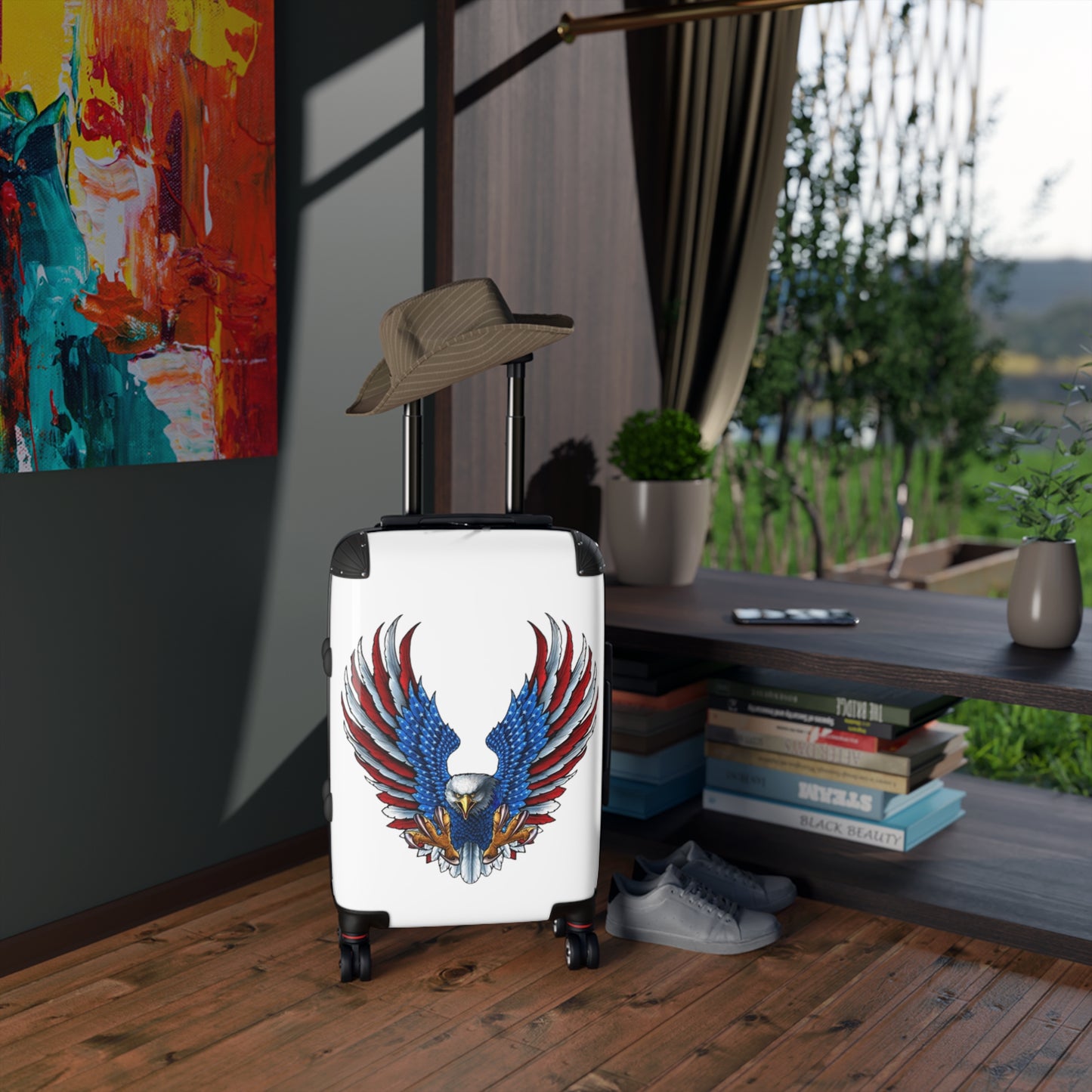 Eagle Usa Suitcase White