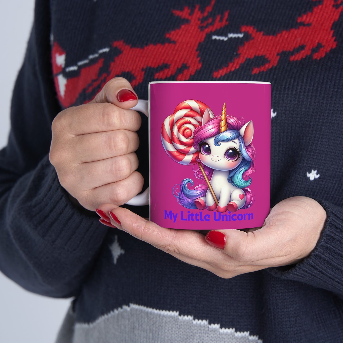 My Little Unicorn Sweet Mug 11 Ounces Pink