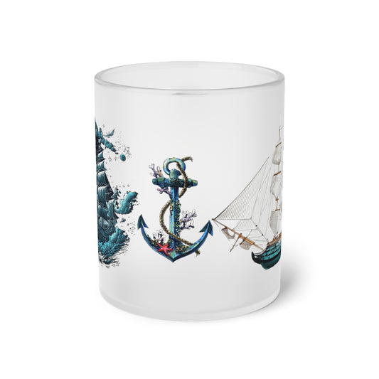 Frosted Glass Mug