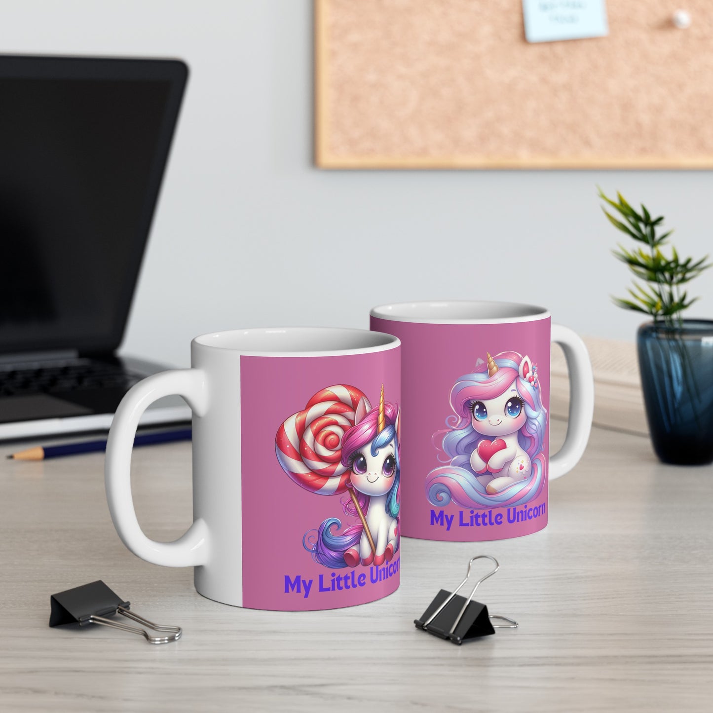 My Little Unicorn Sweet Mug 11 Ounces Light Pink