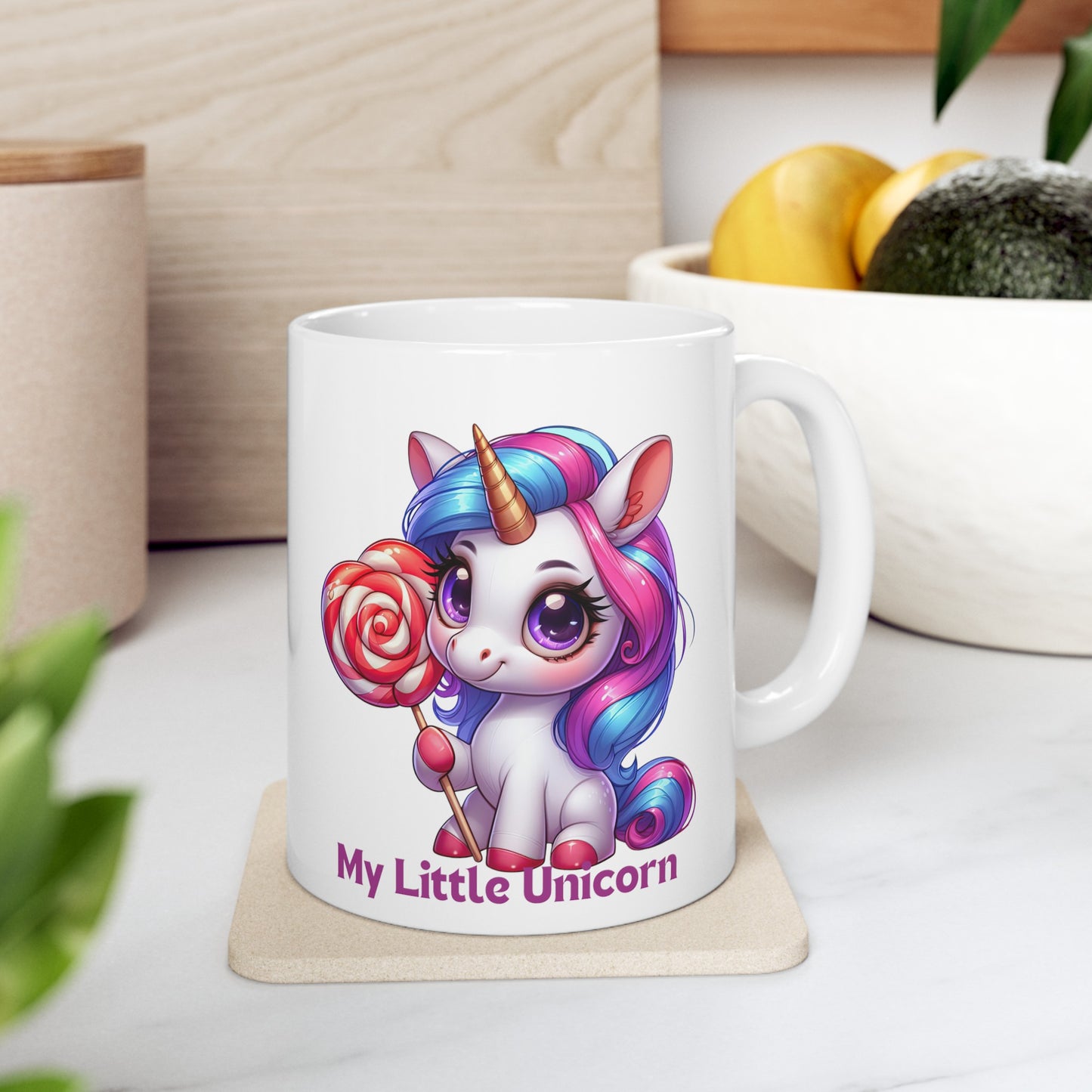 My Little Unicorn Princess Mug 11 Ounces White