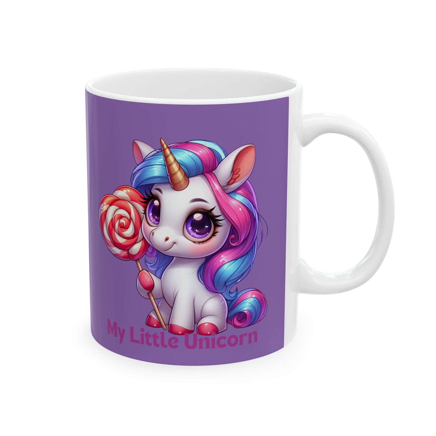 My Little Unicorn Princess Mug 11 Ounces Light Purple