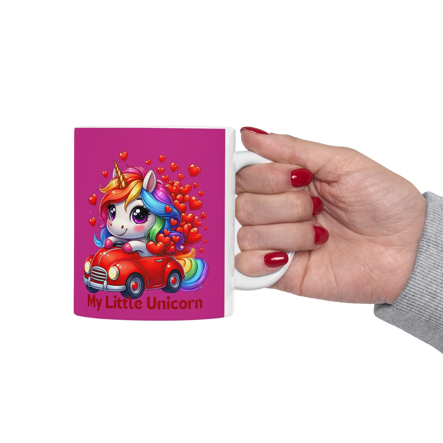 My Little Unicorn Driver Mug 11 Ounces Pink