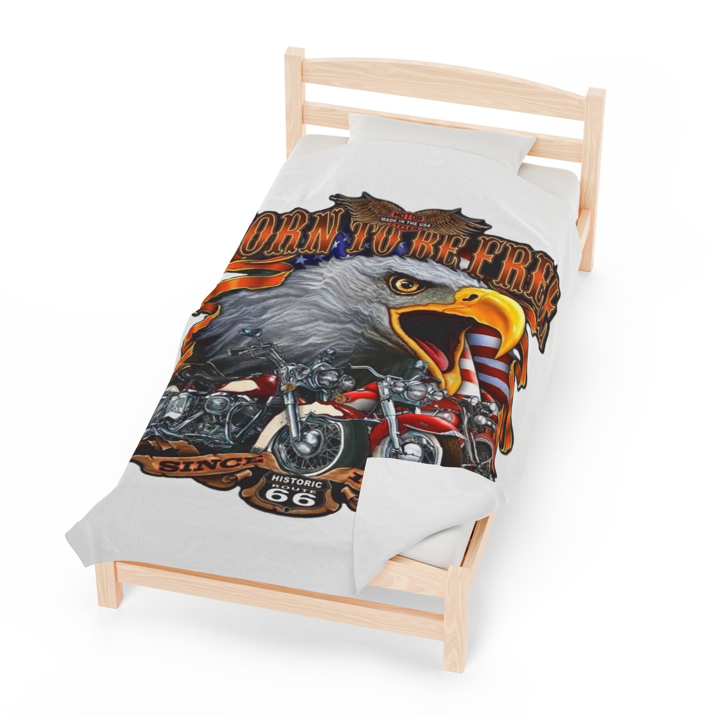 Eagle Blankets White