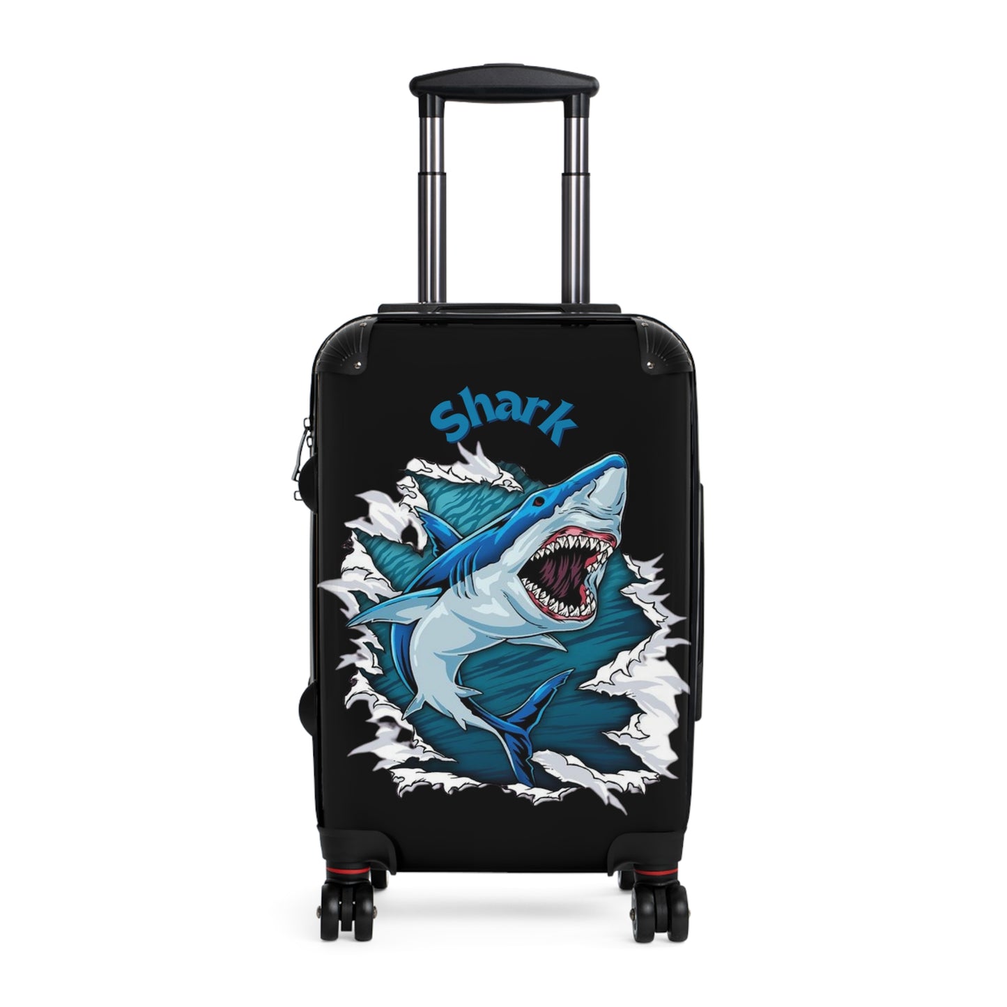 Shark Suitcase Black