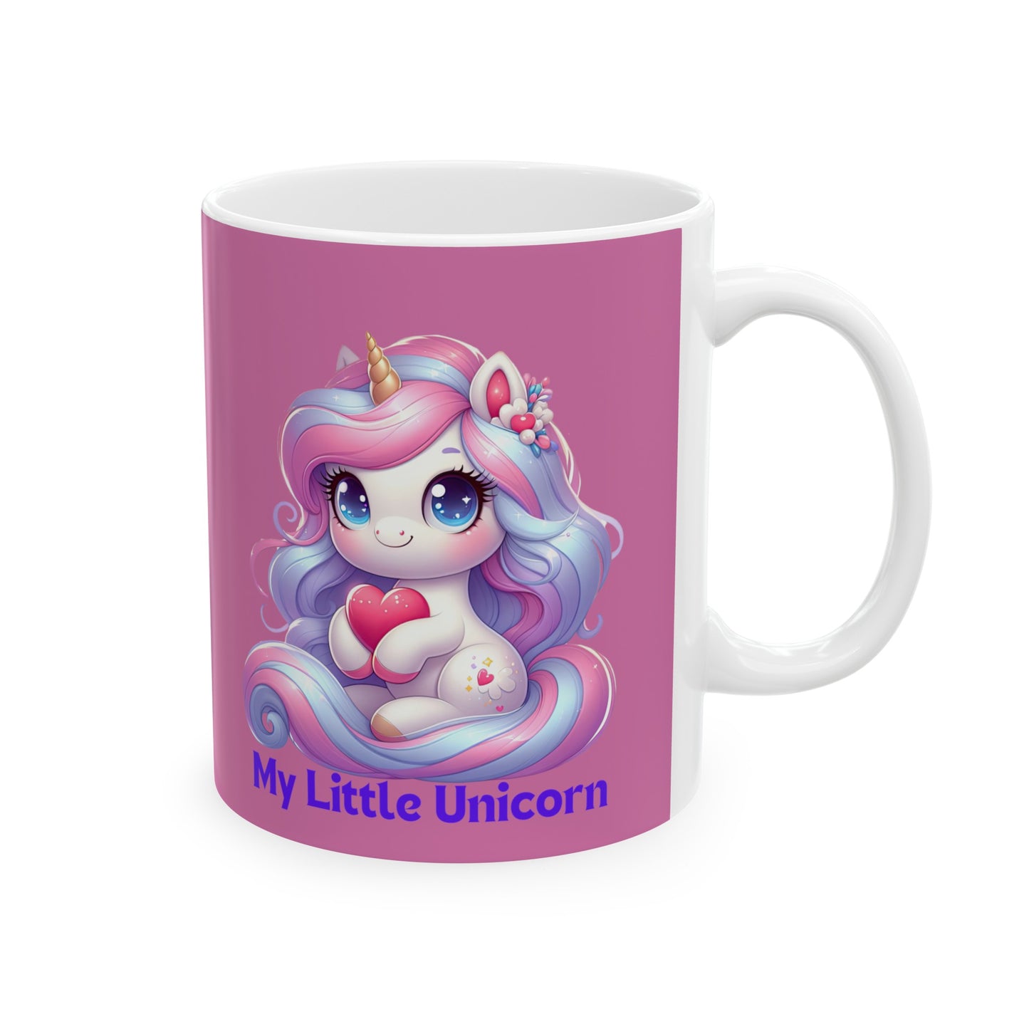 My Little Unicorn Sweet Mug 11 Ounces Light Pink