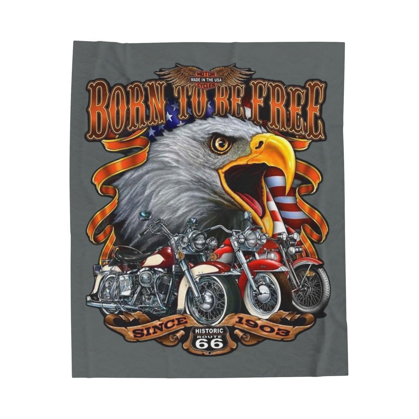 Eagle Blankets Dark Grey