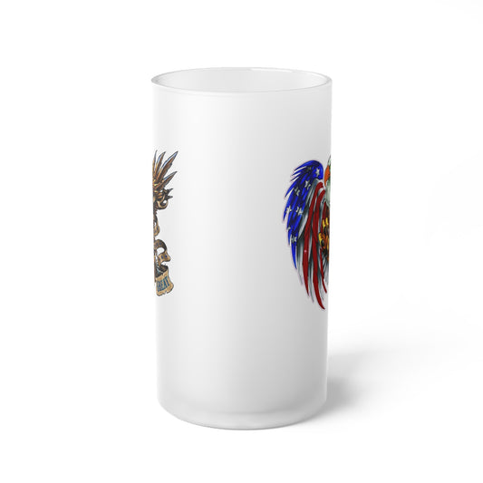 Frosted Glass Beer Mug