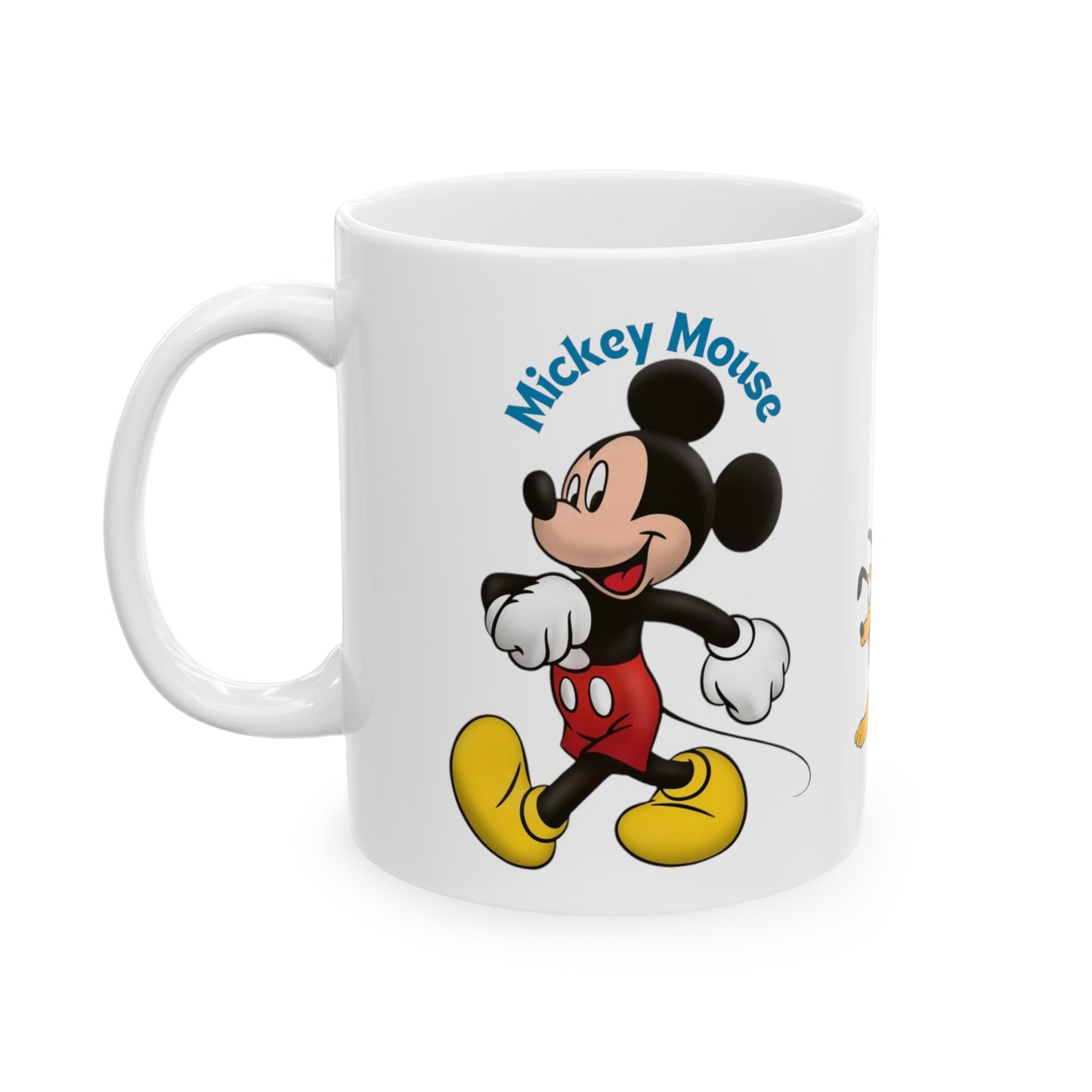 Mickey Mouse And Friends Mug 11 Ounces White