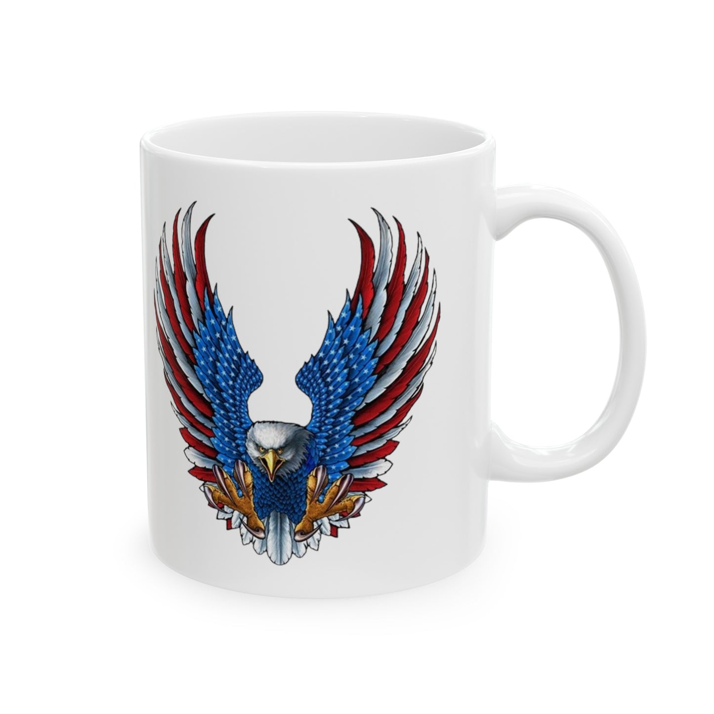 Eagle Mug 11 Ounces White