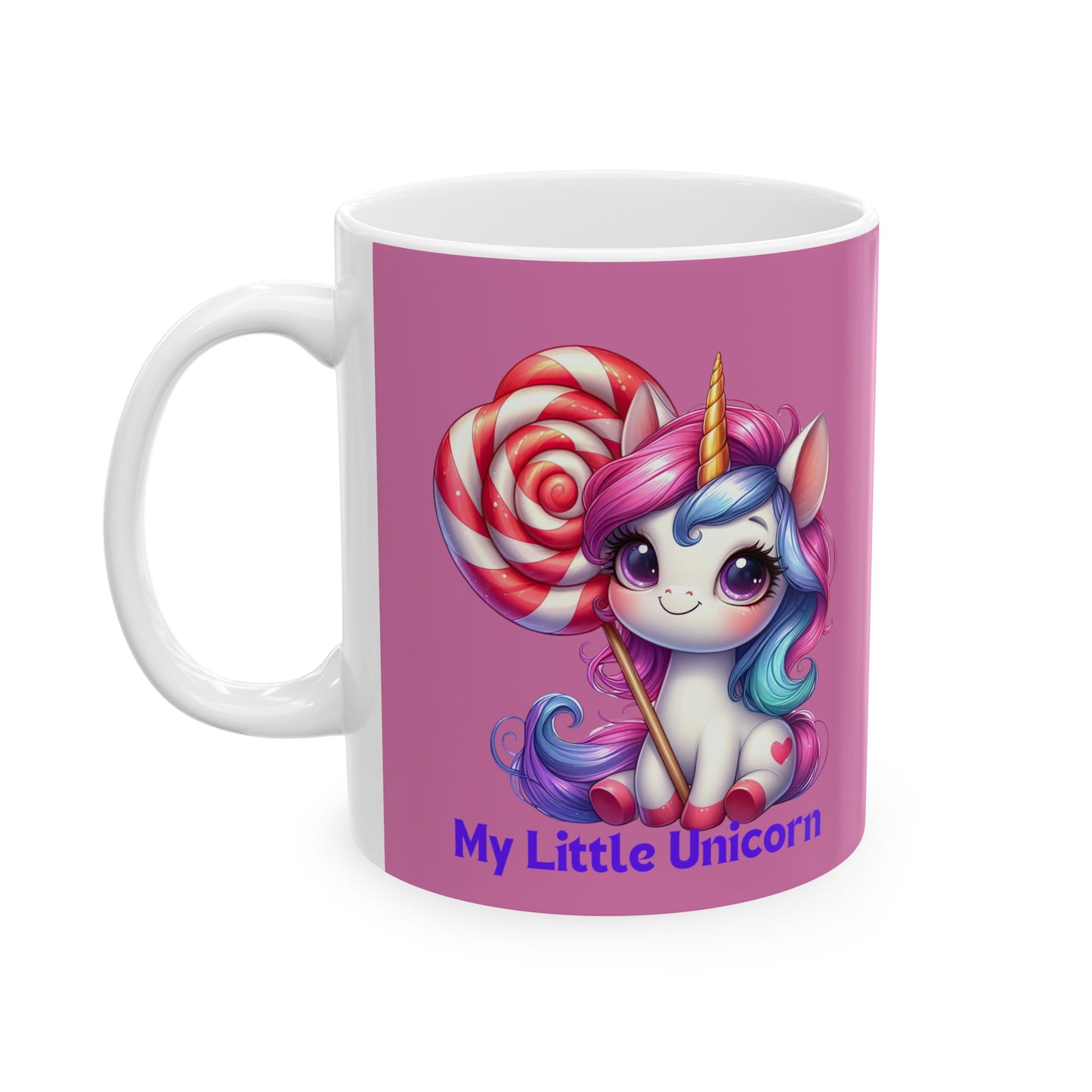 My Little Unicorn Sweet Mug 11 Ounces Light Pink