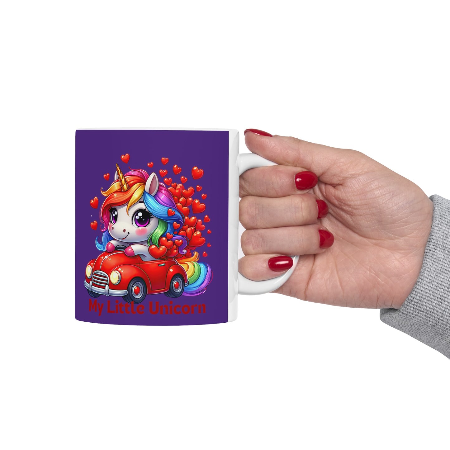 My Little Unicorn Driver Mug 11 Ounces Purple