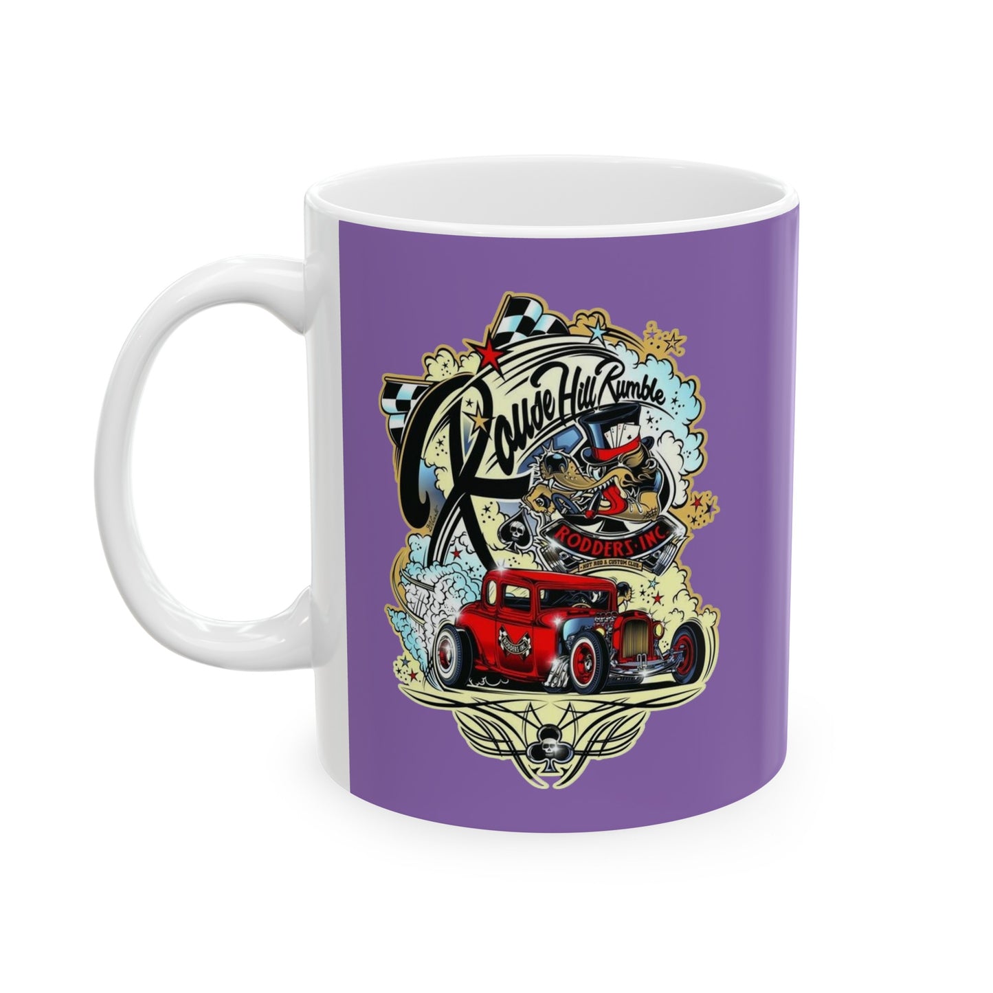 RoadSters Mug 11 Ounces Light Purple