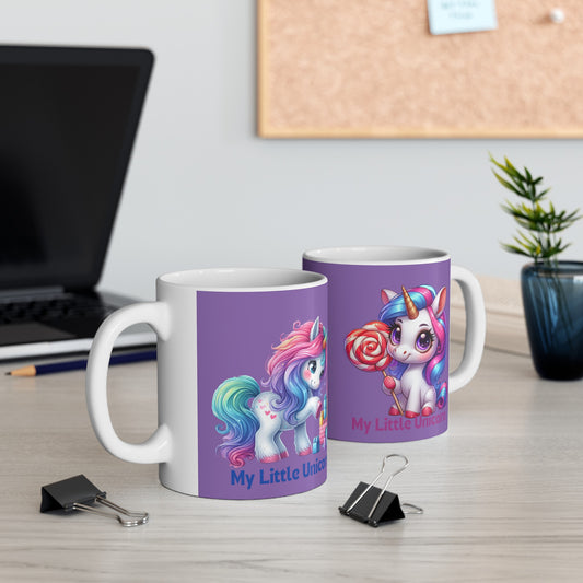 My Little Unicorn Princess Mug 11 Ounces Light Purple