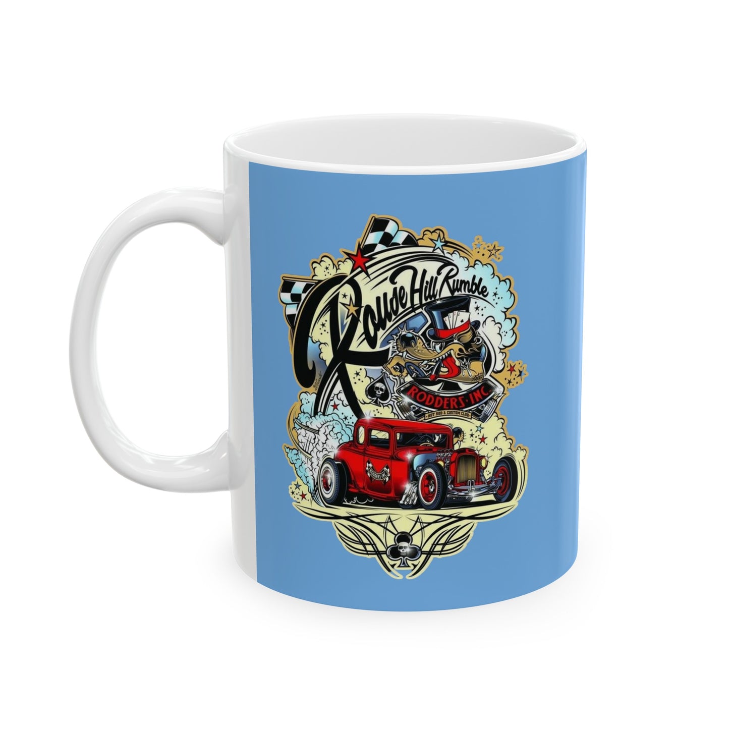 RoadSters Mug 11 Ounces Light Blue